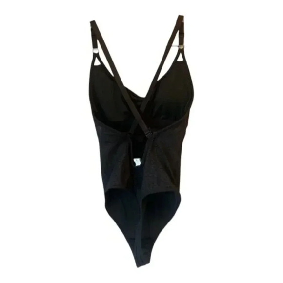 Lululemon The Easy Bodysuit Black  Monochrome 2 - Picture 4 of 10